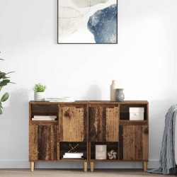 Komody 2 pcs Stare drewno 60 x 35 x 70 cm