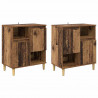 Komody 2 pcs Stare drewno 60 x 35 x 70 cm