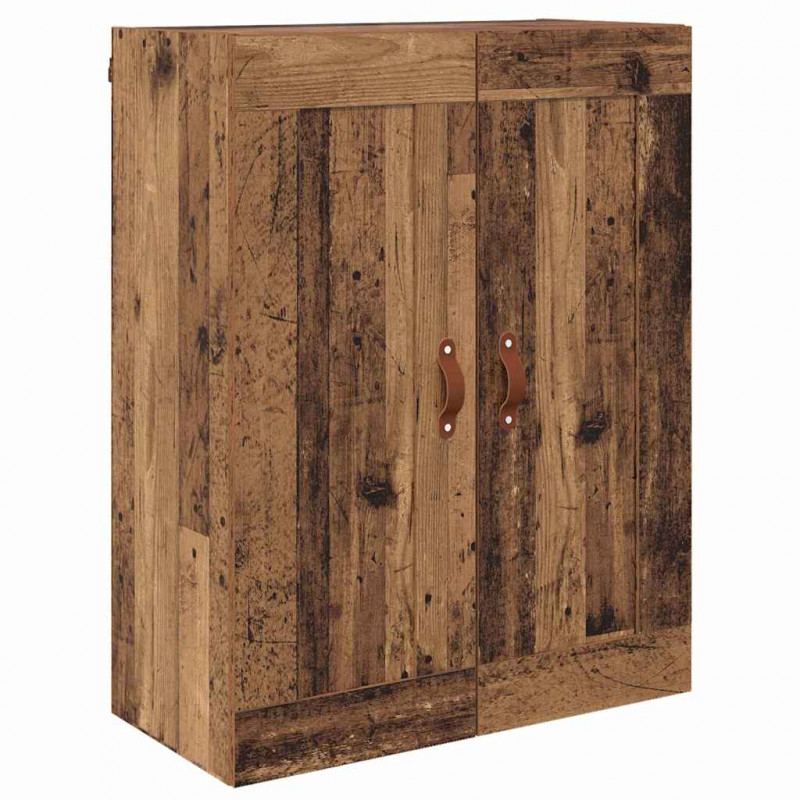 Szafka wisząca 2 pcs Stare drewno 69,5 x 34 x 90 cm