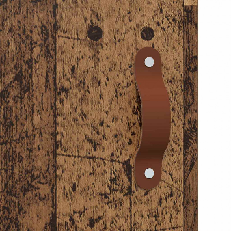 Szafka wisząca 2 pcs Stare drewno 69,5 x 34 x 90 cm