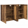 Szafka wisząca 2 pcs Stare drewno 69,5 x 34 x 90 cm