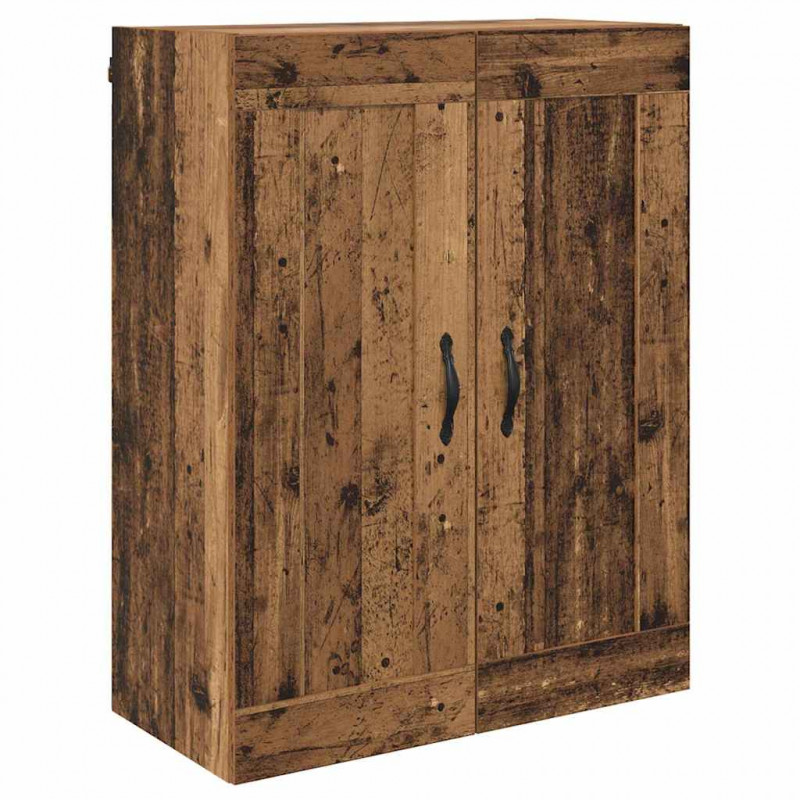 Szafka wisząca 2 pcs Stare drewno 69,5 x 34 x 90 cm