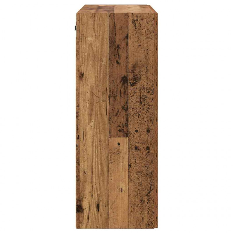 Szafka wisząca 2 pcs Stare drewno 69,5 x 34 x 90 cm