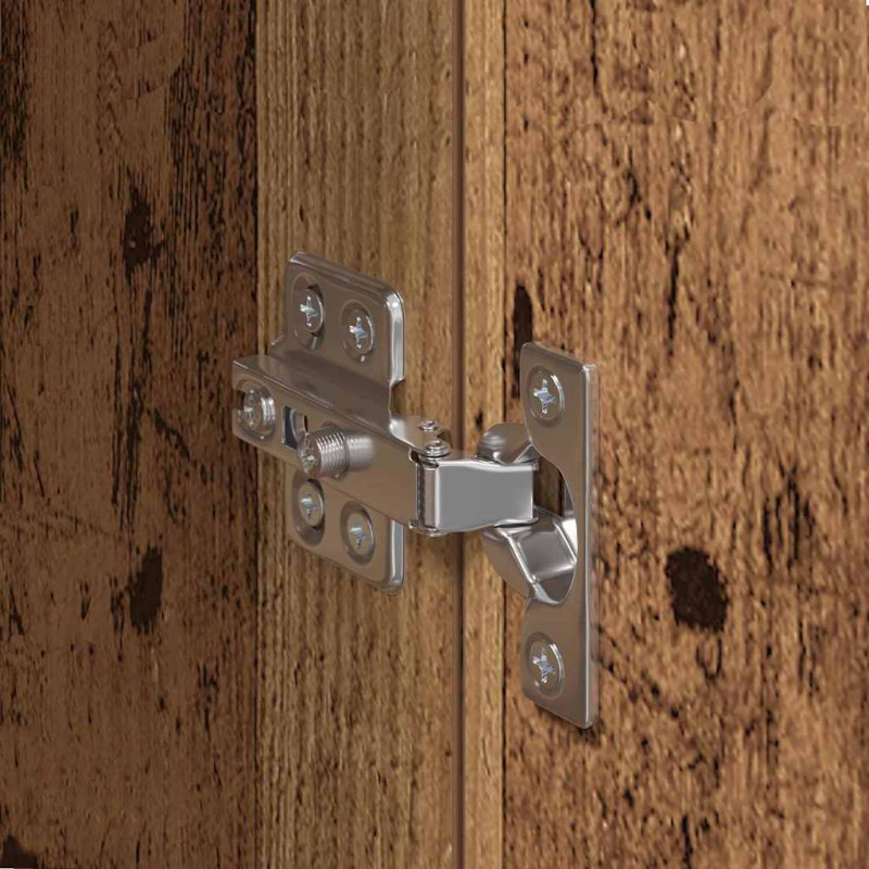 Szafka wisząca 2 pcs Stare drewno 69,5 x 34 x 90 cm