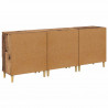 Komody 3 pcs Stare drewno 60 x 35 x 70 cm
