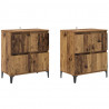 Komody 2 pcs Stare drewno 60 x 35 x 70 cm