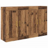 Szafka wisząca 2 pcs Stare drewno 69,5 x 34 x 90 cm