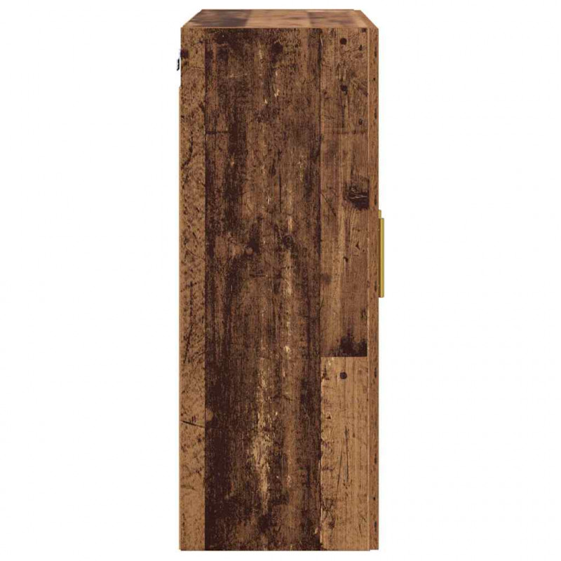 Szafka wisząca 2 pcs Stare drewno 69,5 x 34 x 90 cm
