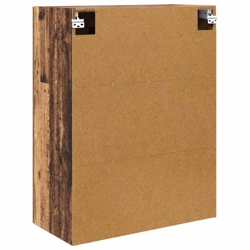 Szafka wisząca 2 pcs Stare drewno 69,5 x 34 x 90 cm
