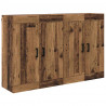 Szafka wisząca 2 pcs Stare drewno 69,5 x 34 x 90 cm