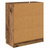 Komody z szufladą 2 pcs Stare drewno 60 x 30 x 70 cm