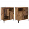 Komody 2 pcs Stare drewno 60 x 35 x 70 cm