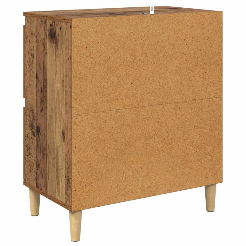 Komody 2 pcs Stare drewno 60 x 35 x 70 cm