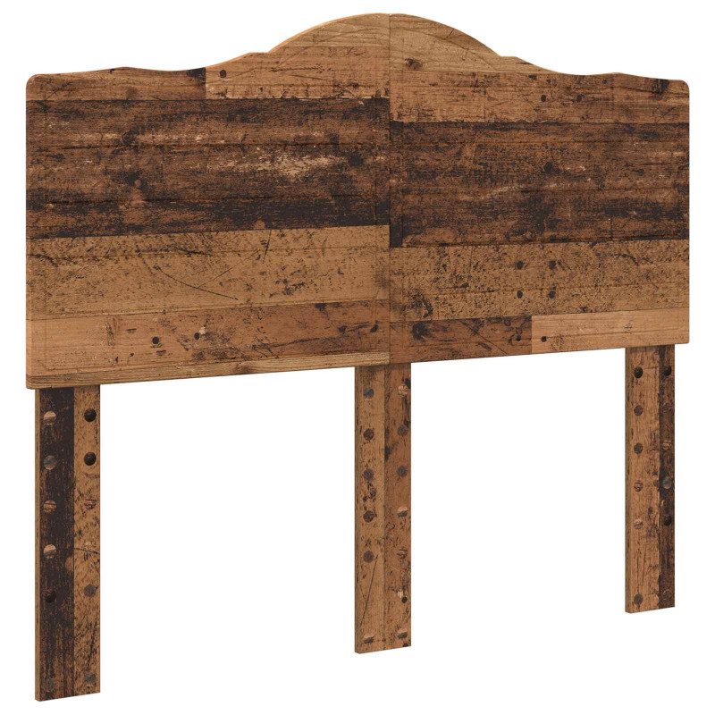 Ramka łóżka Stare drewno 135 x 190 cm Lite drewno sosnowe