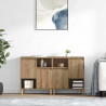 Komody 2 pcs Dąb rzemieślniczy 60 x 35 x 70 cm