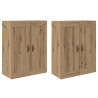 Szafka wisząca 2 pcs Dąb rzemieślniczy 69,5 x 34 x 90 cm