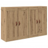 Szafka wisząca 2 pcs Dąb rzemieślniczy 69,5 x 34 x 90 cm