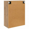 Szafka wisząca 2 pcs Dąb rzemieślniczy 69,5 x 34 x 90 cm