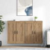 Szafka wisząca 2 pcs Dąb rzemieślniczy 69,5 x 34 x 90 cm