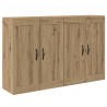 Szafka wisząca 2 pcs Dąb rzemieślniczy 69,5 x 34 x 90 cm