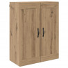 Szafka wisząca 2 pcs Dąb rzemieślniczy 69,5 x 34 x 90 cm