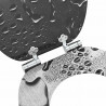 Deska toaletowa z samoodblokowaniem 2 pcs Szary 44 x 38 cm