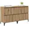Komody 2 pcs Dąb rzemieślniczy 60 x 35 x 70 cm
