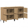 Komody 2 pcs Dąb rzemieślniczy 60 x 35 x 70 cm
