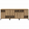 Komody 3 pcs Dąb rzemieślniczy 60 x 35 x 70 cm