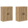 Szafka wisząca 2 pcs Dąb rzemieślniczy 69,5 x 34 x 90 cm
