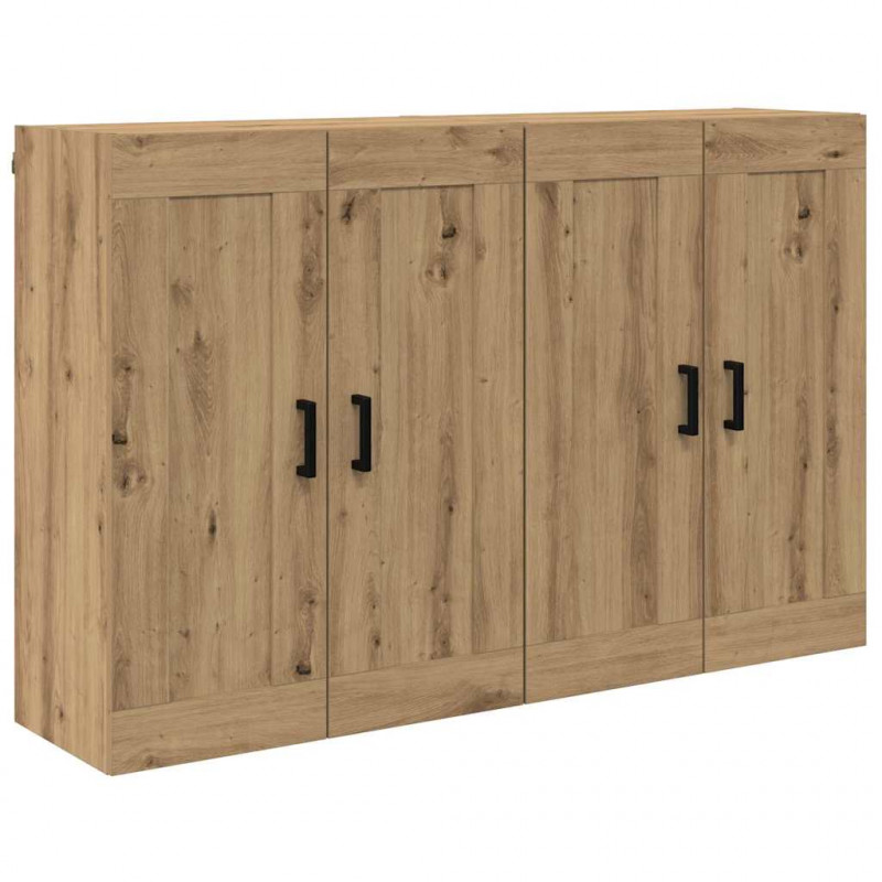 Szafka wisząca 2 pcs Dąb rzemieślniczy 69,5 x 34 x 90 cm