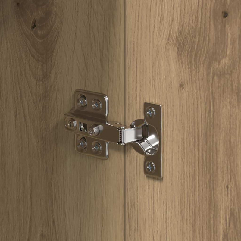 Komody z szufladą 2 pcs Dąb rzemieślniczy 60 x 30 x 70 cm