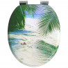Deska toaletowa z samoodblokowaniem 2 pcs Zielony 44 x 38 cm