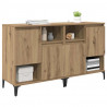 Komody 2 pcs Dąb rzemieślniczy 60 x 35 x 70 cm