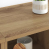 Komody 2 pcs Dąb rzemieślniczy 60 x 35 x 70 cm