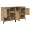 Komody 2 pcs Dąb rzemieślniczy 60 x 35 x 70 cm