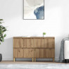 Komody 2 pcs Dąb rzemieślniczy 60 x 35 x 70 cm