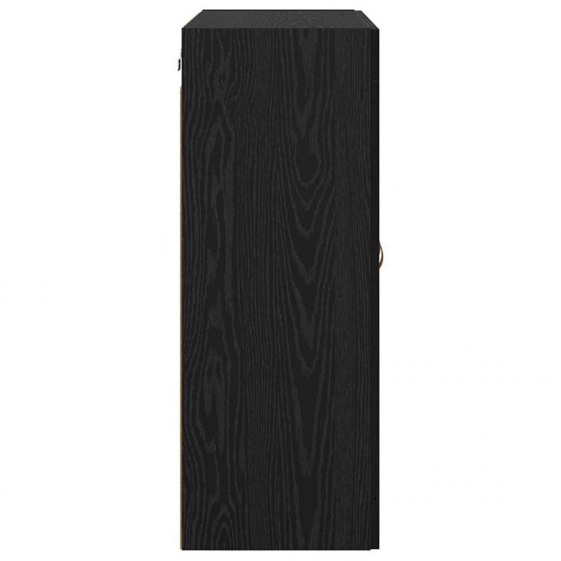 Szafka wisząca 2 pcs Czarny Dąb 69,5 x 34 x 90 cm