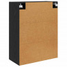Szafka wisząca 2 pcs Czarny Dąb 69,5 x 34 x 90 cm