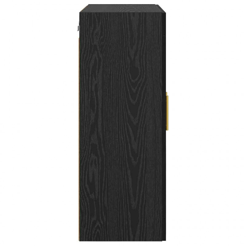Szafka wisząca 2 pcs Czarny Dąb 69,5 x 34 x 90 cm
