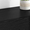 Szafka wisząca 2 pcs Czarny Dąb 69,5 x 34 x 90 cm