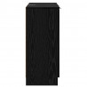 Komody 2 pcs Czarny Dąb 60 x 30 x 70 cm Materiał drewnopochodny