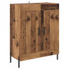 Highboard 2 pcs Stare drewno Materiał drewnopochodny