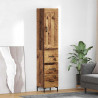 Highboard z szufladą Stare drewno 34,5 x 34 x 180 cm