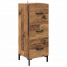 Highboard z szufladą Stare drewno 34,5 x 34 x 180 cm