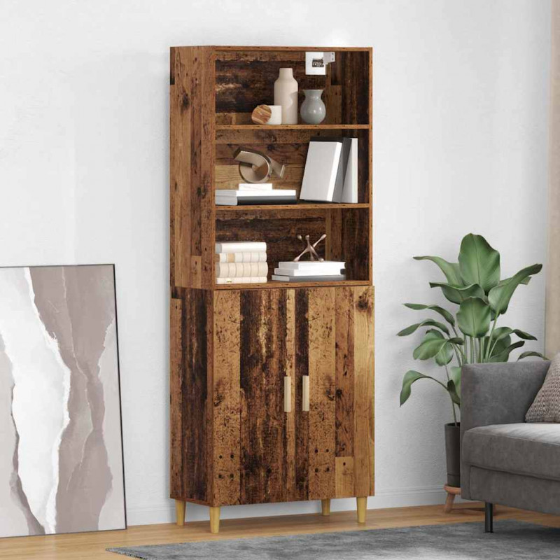 Highboard Stare drewno 69,5 x 32,5 x 180 cm