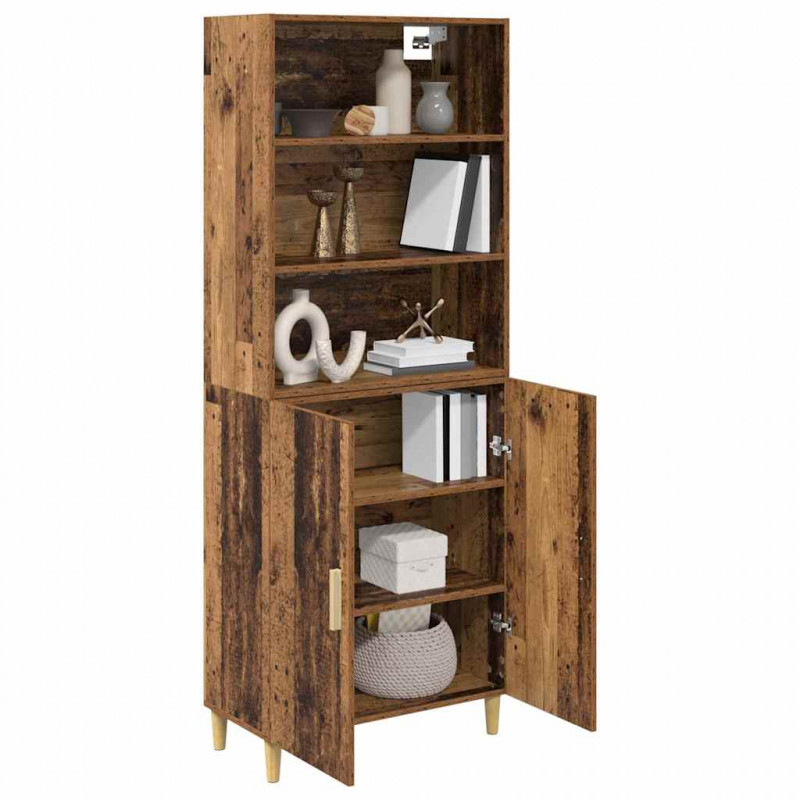 Highboard Stare drewno 69,5 x 32,5 x 180 cm