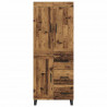 Highboard z szufladą Stare drewno 69,5 x 34 x 180 cm