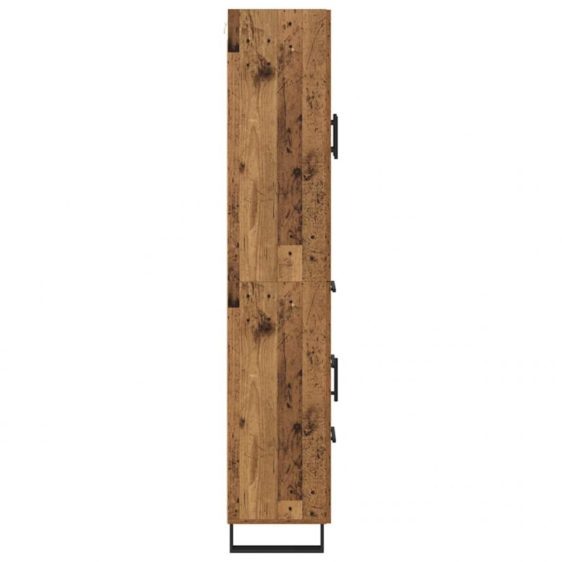 Highboard z szufladą Stare drewno 69,5 x 34 x 180 cm