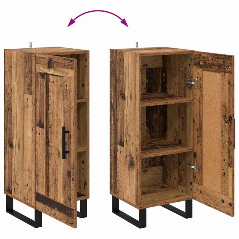 Highboard Stare drewno 34,5 x 34 x 180 cm